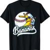 Funny Lets Go Bananas T Shirt Cute Banana Lover
