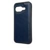 For Google Pixel 9a Case Calf Texture PU Leather Anti Fingerprint Back Phone Cover