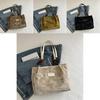Trendy Large Capacity Canvas Tote Bag 2024 Summer New Casual Shoulder Bag