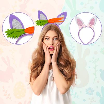Bentite pentru ureche de iepuraș/Design de pui drăguț Adorabil pentru decorare pentru petreceri cu tematică de Paște Bentita Accesorii pentru păr