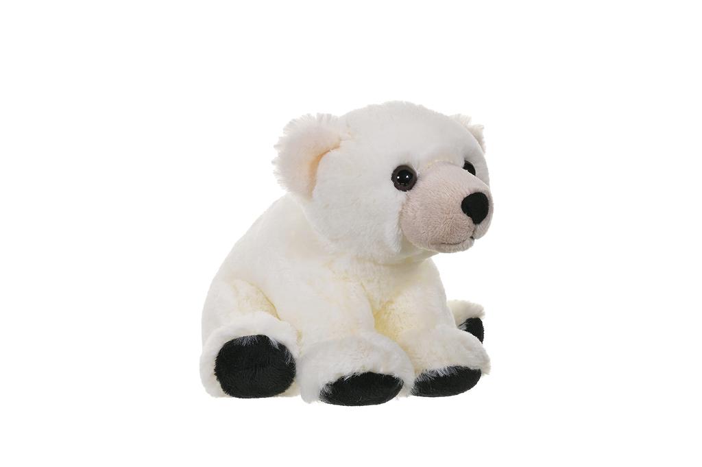 Wild Republic Polar Bear Plush Soft Wild W16 x D21 x 10845 Toy, Material, Animal, Gift, Cuddlekins, H17cm,