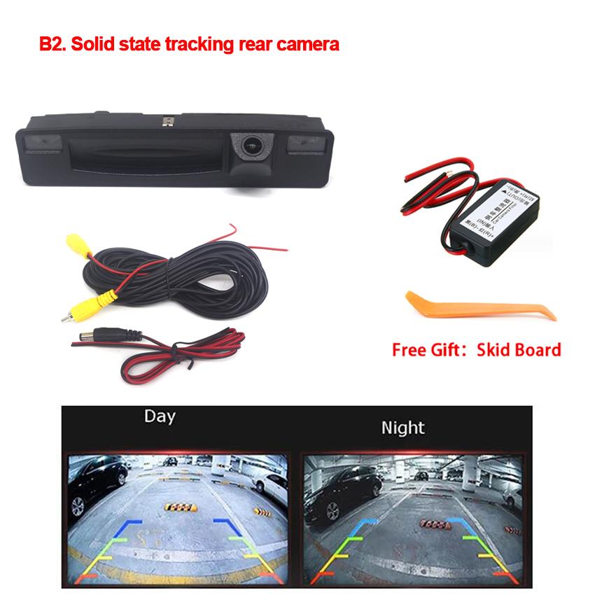 Cameră HD cu mâner pentru portbagaj pentru Ford Focus Mk4 C519 2018 2019 2020 2025 CCD, cu vedere de noapte, rezistentă la apă, pentru spate, de rezervă