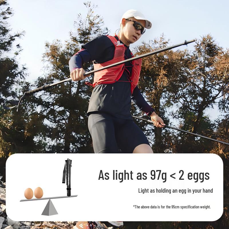 Naturehike EXT Carbon Fiber Folding Trekking Pole