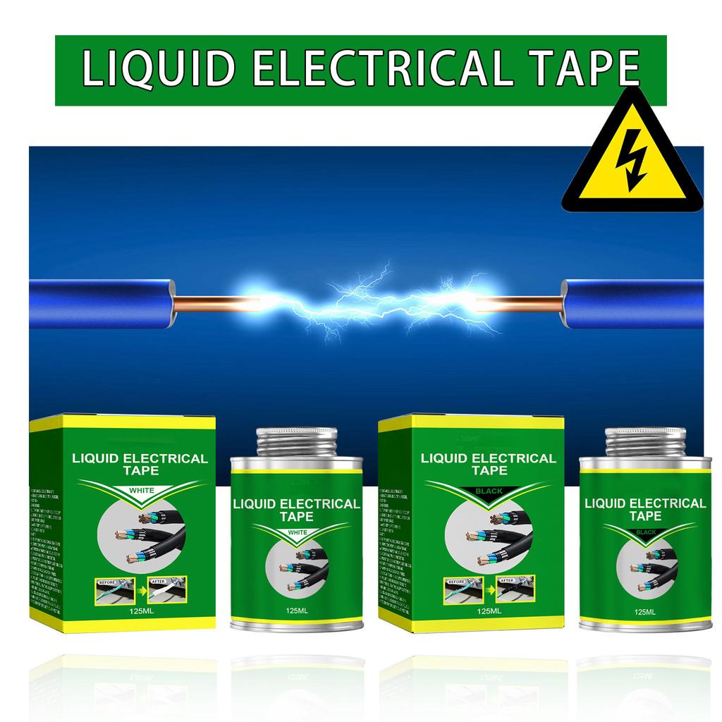 Liquid Insulating High Temperature Glue Liquid Electrical Tape Fast Dry Repair Rubber Electrical Cable Coat Fix Glue