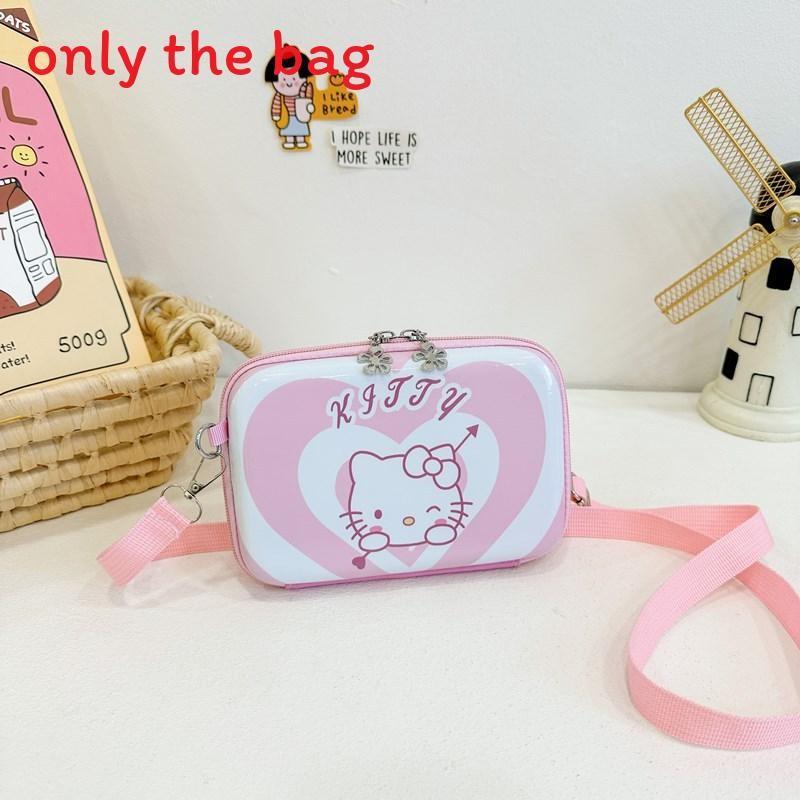 Eva Material Cute Stitch Hello Kitty Print Design Kids Student Crossbody Bag With Breathable Waterproof Design For School And Daily Use