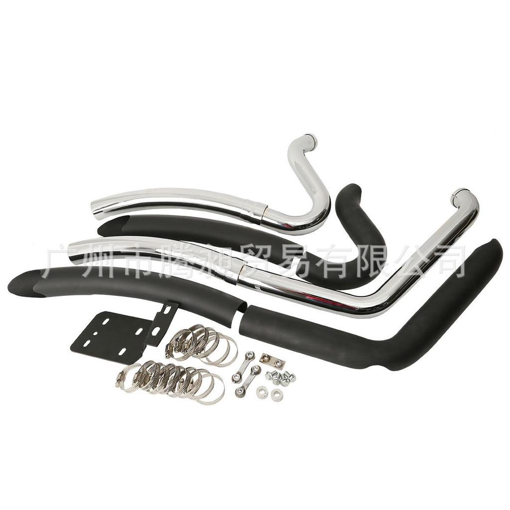 FXST Motorcycle Black Exhaust Muffler Tail Section (1986-2016)