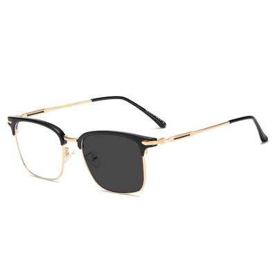 FEISEDY Blue Light Blocking Thermont UV Stylish Computer Glasses for Men and B1268 Glasses, Style, Color-Changing, Photochromic, Protection,