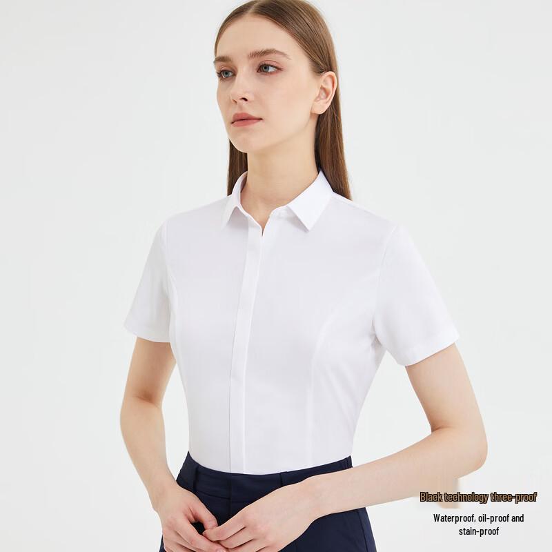 

Women s Three-Proof Anti-Wrinkle Short-Sleeve Work Shirt 41