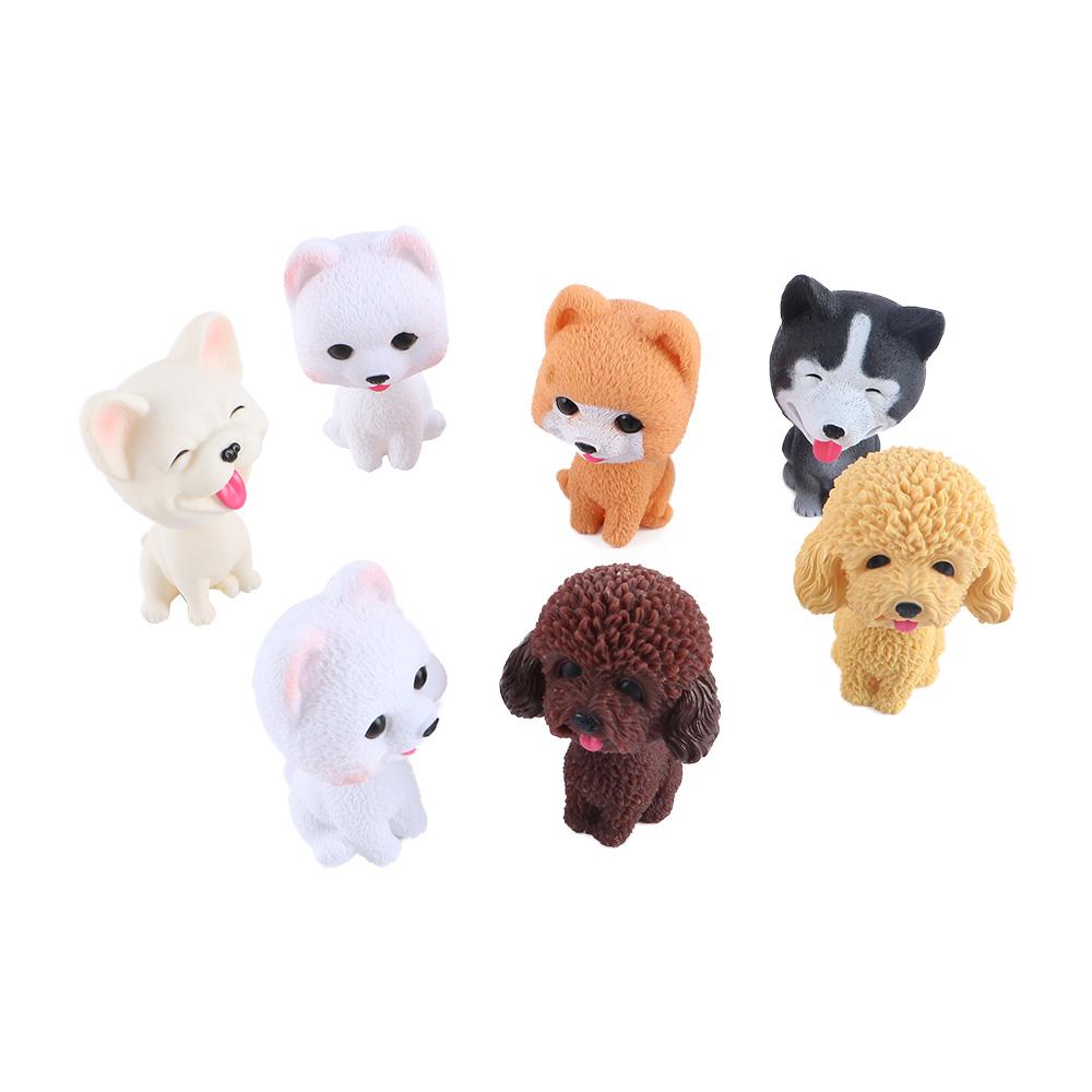 Gift Wobble Head Dolls Resin Shaking Head Dog Nodding Puppy Toys Bobblehead Dog Car Ornaments