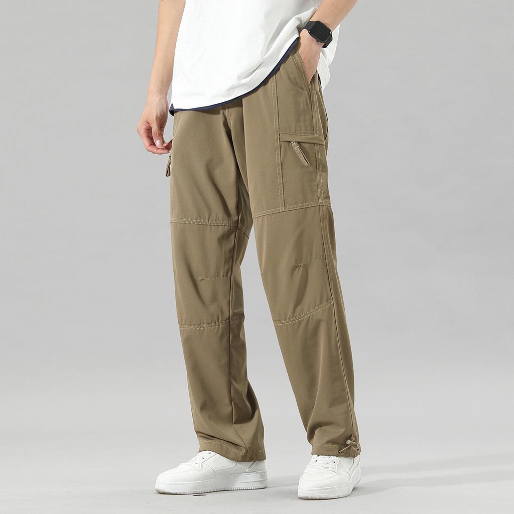 Men's Shock Pants Men's Spring and Autumn American Trend Outdoor Quick-drying Overalls