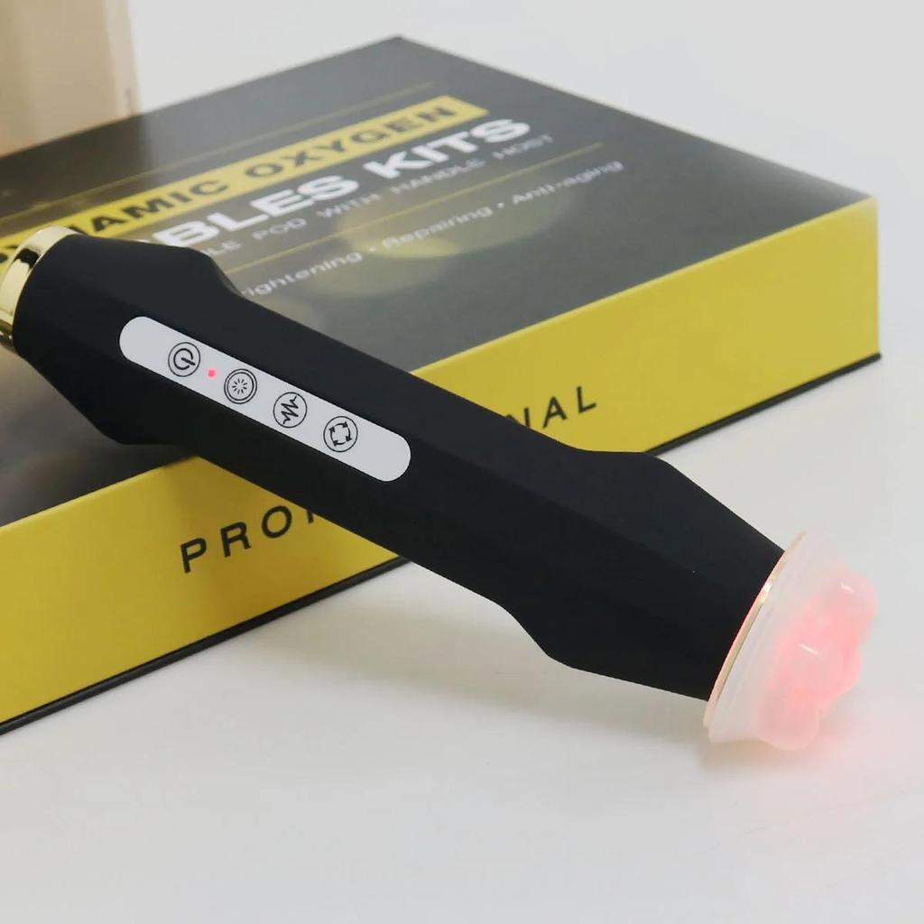 Tragbare Pods Wiederaufladbares Sauerstoff CO2 Bläschen Gesichtsgerät Weiche Hautfreundlich Heim Büro Reise Beauty-Tool