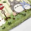 My Neighbor Totoro Long Toilet Mat Set 3 Pieces Paper Holder Cover Green Washing and Heating Toilet Seat Ghibli Senkou Totoro Nakama Green Long Ears