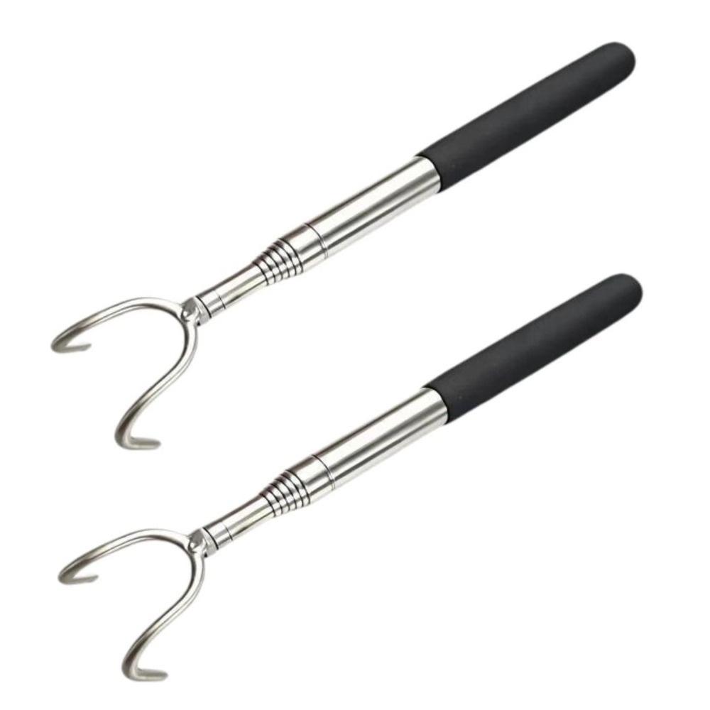 1pc/2pcs Retractable Telescopic Mushroom Picking Tool Compact Reaching Aid Outdoor Adventure
