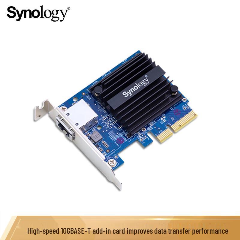 

Synology 10 Gigabit RJ45 PCIe Network Card for NAS