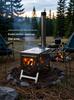 Star-Ultra-Ti Pure Titanium Multifunctional Folding Wood Stove for Portable Outdoor Camping and Tent Heating