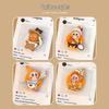 Mobile Phone Airbag Stand - Foldable, Telescopic, Cute Star Doll Design for Apple, Huawei, Xiaomi with Finger Ring