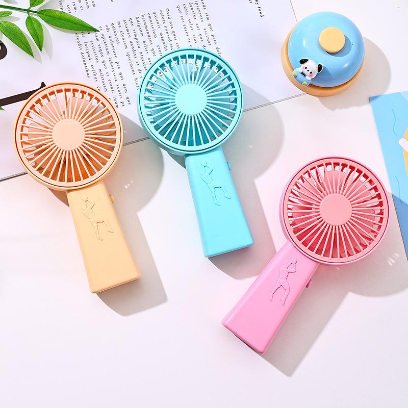 Portable USB Cartoon Handheld Mini Fan - Multifunctional Electric Fan, Ideal for DIY Small Gifts