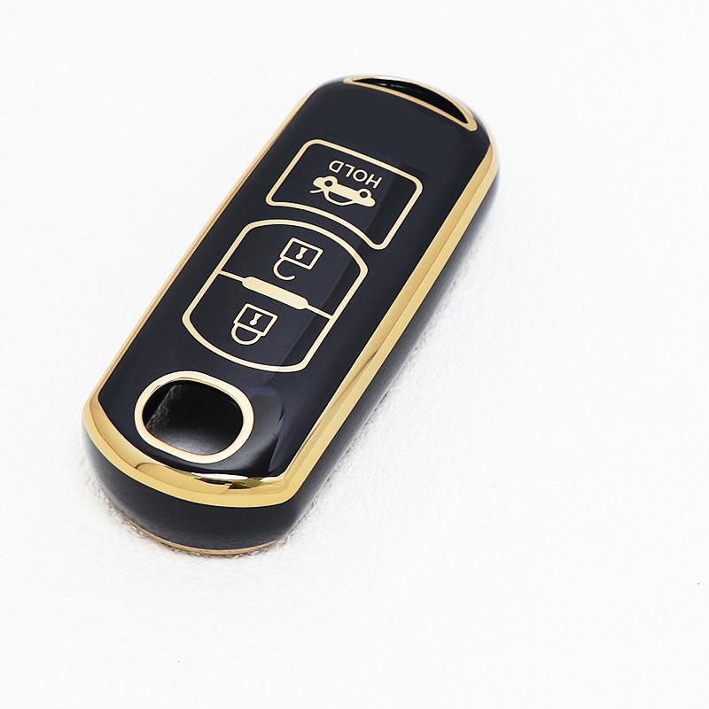 3 Buttons Tpu Shell Fob Auto Car Key Case For Mazda Cx-8 Cx-9 Mx-5 Miata Atenza Axela Demio 2 3 5 6 Cx-3 Cx-4 Cx-5 Cx-7 Artz