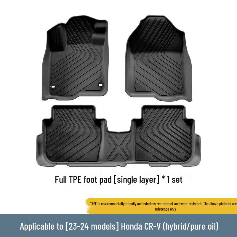 All-Weather TPE Floor, Seat Back, and Trunk Mats for 2018-2025 Honda CR-V