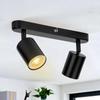 Nordic Surface-Mounted GU10 Anti-Glare Rotatable Ceiling Spotlight for Living Rooms and Corridors