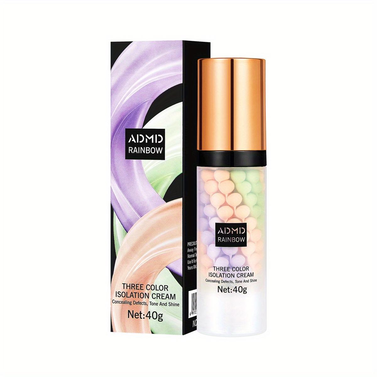

Трехцветный спиральный изолирующий крем для улучшения покрытия и осветления тона кожи, подходит для ежедневного использования 40g