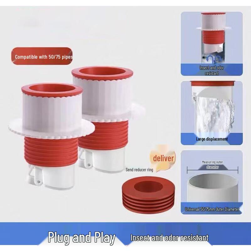 MODUN Anti-Odor Pipe Sealing Plugs