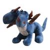 Swag Pterosaur Dinosaur Plush Toy Boy Gift Pink Fire Dragons With Wings Green Dinos Double Head Monster Evil Doll for Birthday