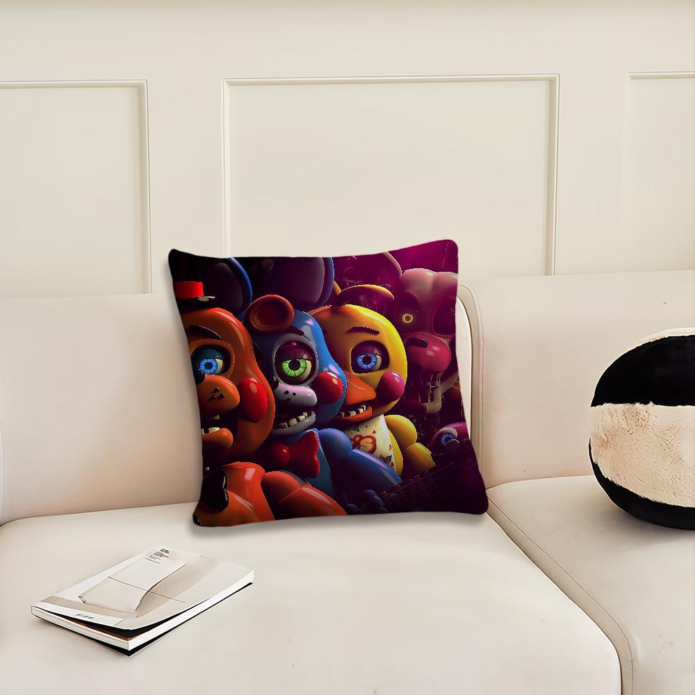 Game F-Five N-Nights Cool F-Freddys cushion cover Pillow Cover Decoration Room Home Sofa living Office Car Nordic Simplicity