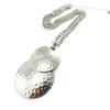 Les Trésors De Lily [M8215] - Silver 'Cléopatra' Designer Necklace