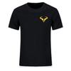 New Popular Rafael Nadal Tennis Player T-Shirt Men's Black Short Sleeve Cotton T-Shirt High Quality Men's O-Neck Top#Color