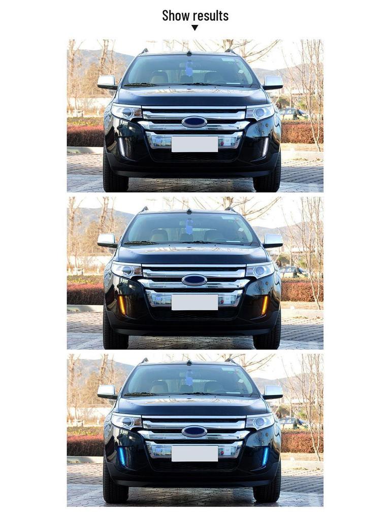 Ford Edge Tagfahrlicht-Leitfaden - Dreifarbig