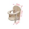 Hamsters Chair Mini Feeding Chair For Guinea Pig Hedgehog Small Animal Furniture Fun Animal Toys Pets Supplies