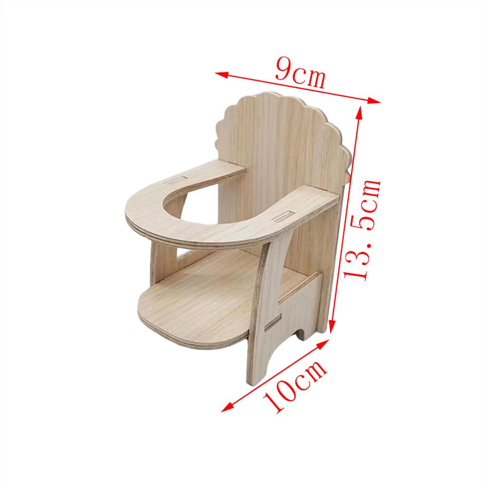 Hamsters Chair Mini Feeding Chair For Guinea Pig Hedgehog Small Animal Furniture Fun Animal Toys Pets Supplies