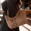 Retro Niche Underarm Bag Women's 2025 New Simple and Versatile Tote Bag High-end Large-capacity Shoulder Bag