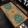 Mouse Pad Persian Carpet Computer Laptop Mouse Pads Office Big Desk Mats Washable Non-Slip Rubber Desk Carpet Gaming Mat Playmat