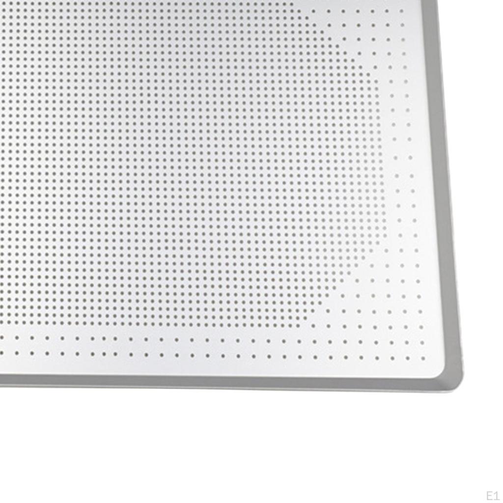 Aluminium-Lochblechpfanne, Backblech, Backblech, leicht zu reinigen, zum Backen von Keksen