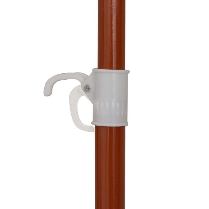 VidaXL Parasol de Jardin avec Mât en Acier, Pare-soleil de Patio, Abri de Soleil, Parasol de Terrasse Arrière-cour 47804