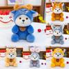 Cute Little Bear Plush Toy With Zootopia Nick And Judy Design For Kids And Collectors