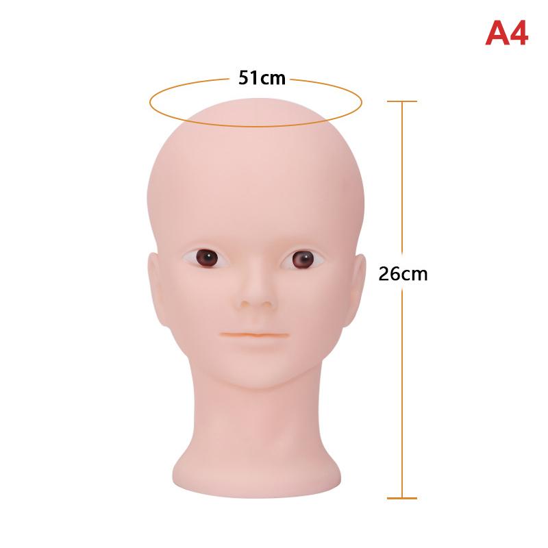 Hair Training Head Female Male Headdoll Mannequin Head Training Head For Wig Making Hairdresser Hairstylist Practice