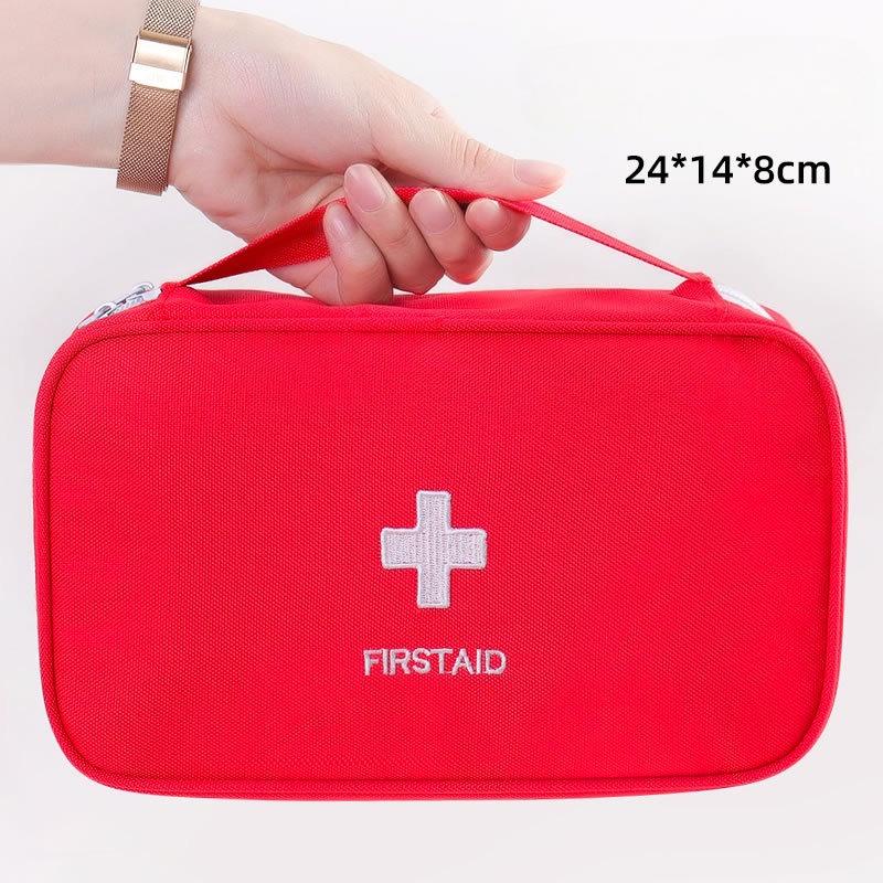 Medicine Storage Bag, Travel Portable First Aid Kit, Emergency Outdoor Medical Kit, Health Bag