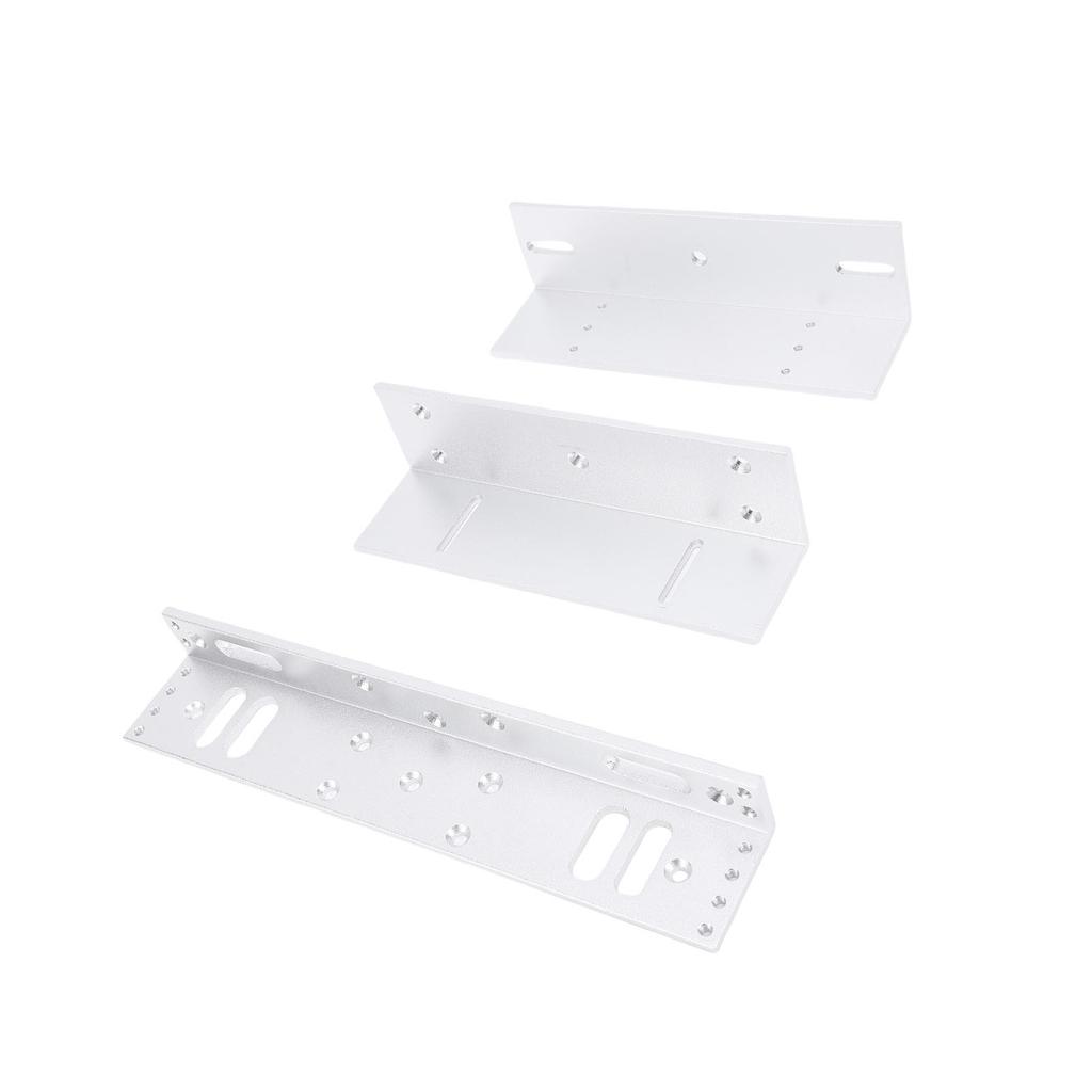 Z and L Bracket for 280KG Holding Force Electromagnet Lock Bracket for Single Door Access Control Electric Magnetic Lock