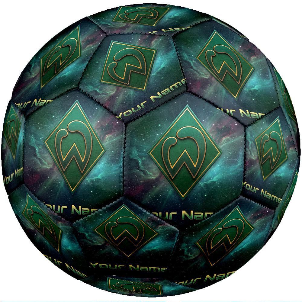 Werder Bremen FC Fashion Size 5 Football Wearproof Non‑Slip Soccer Ball For Sports Training Entertainment Use