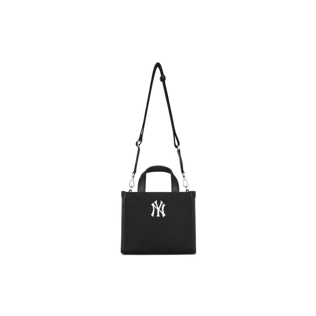 MLB New York Yankees Casual College Style Commuter Polyester Cotton Tote Bag Shopping Bag Shoulder Crossbody Handbag Clutch 3AORS024N-50BKS