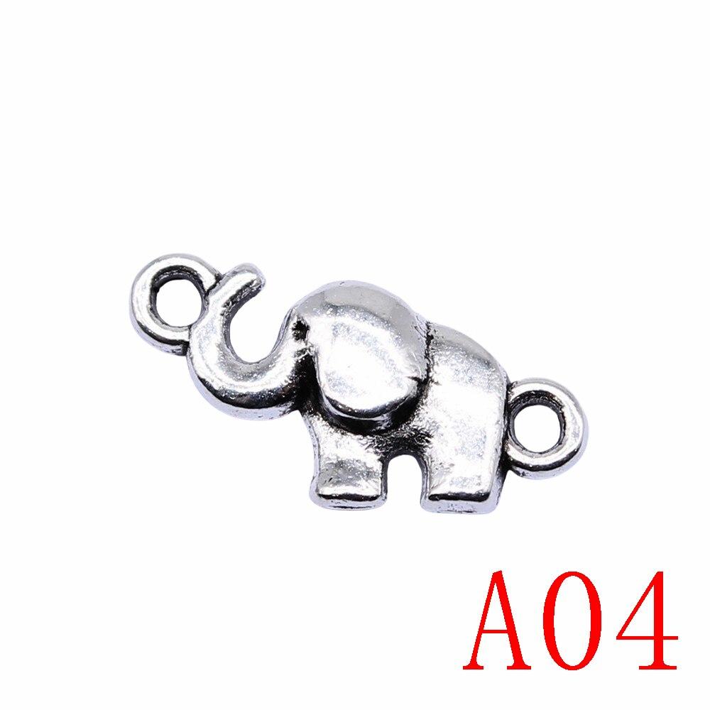 Cheap Cute Baby Elephant Charms For Jewelry Making Accessori Decor Diy