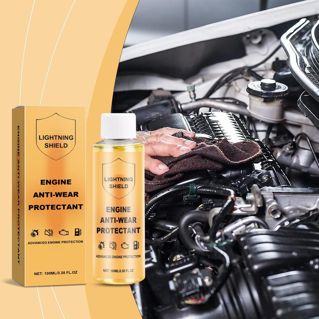 Engine Protective Agent, Car Protective Agent, Noise Reduction, Anti-shake, Anti-rust, Car Cleaning And Maintenance Agent 100ml