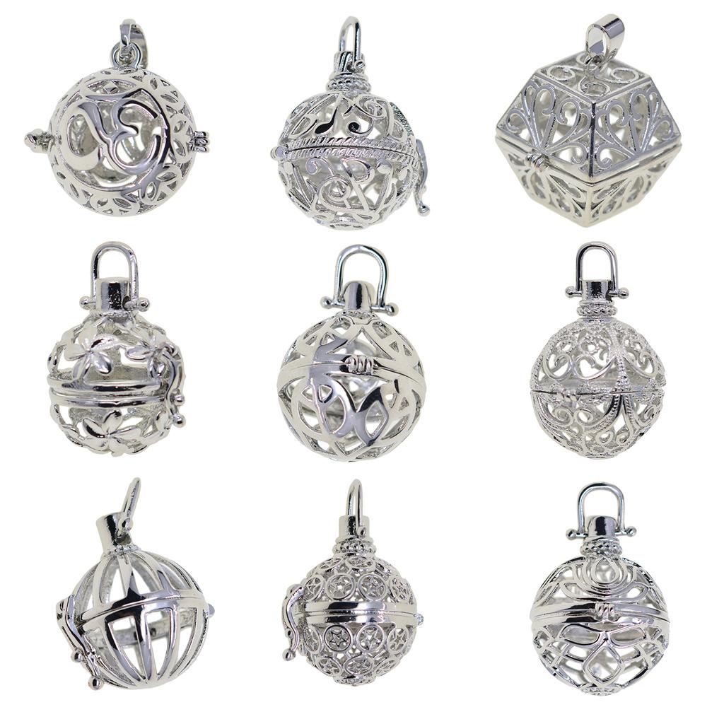 Bead Cage Pendants for DIY Jewelry Making