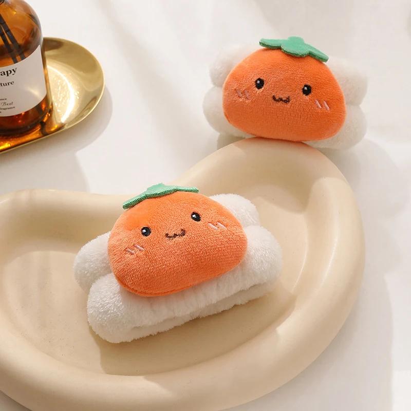New Creative Plush Rabbit Coral Fleece Wash Face Bow Hairbands For Women Girls Headbands Headwear Bands Turban Hair Accessories