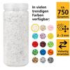 Granulés décoratifs - HEKU - 30332-01 - Blanc - 750 g - Récipient refermable