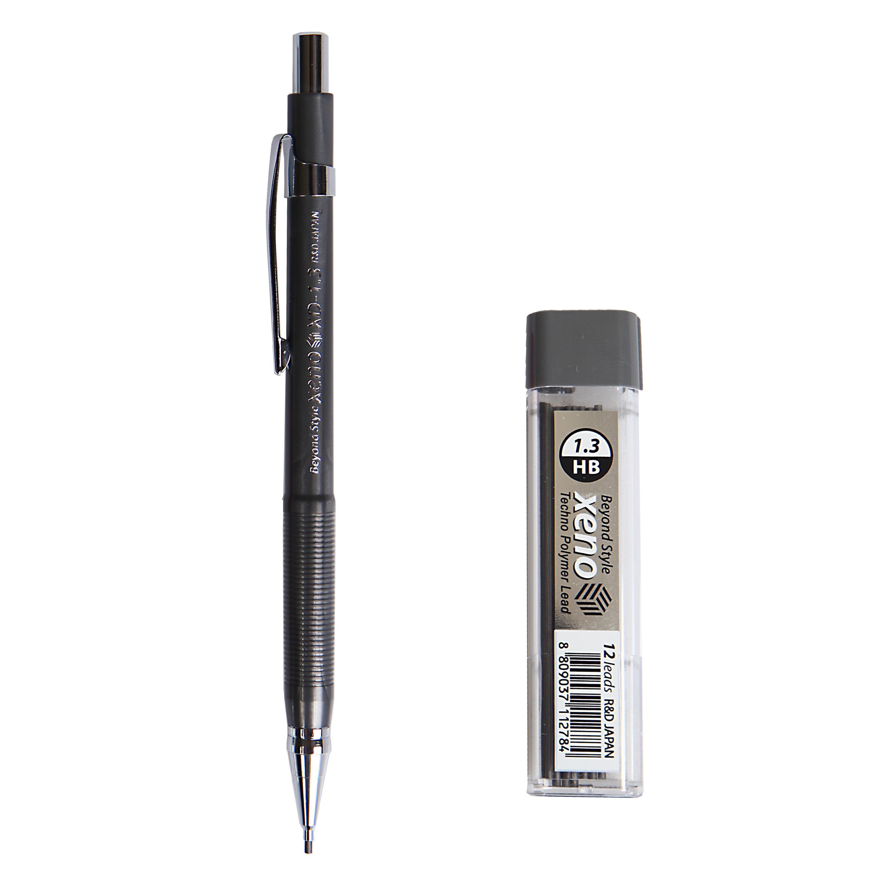 

Карандаш Xeno Beyond Style с механическим острым лезвием + заправки HB 0,3 / 0,5 / 0,7 / 0,9 / 1,3 мм Pencil + 1.3 Lead