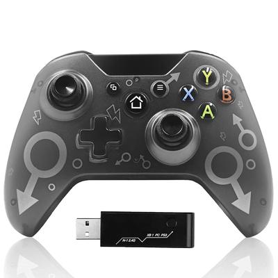 Wireless Controller for Xbox One / Xbox One S / Xbox One X / Xbox Series X / PS3 / PC, 2.4GHZ Wireless Game Controller with Dual Vibration
